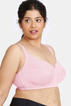 Zivame True Curv Double Layered Non Wired 3/4th Coverage Sag Lift Bra - Dawn Pink — thumbnail 3